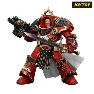 JoyToy Warhammer The Horus Heresy Action Figure - Blood Angels, Legion Praetor with Tartaros Terminator Armour (1/18 Scale) Preorder