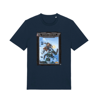 French Navy Printed T-shirt