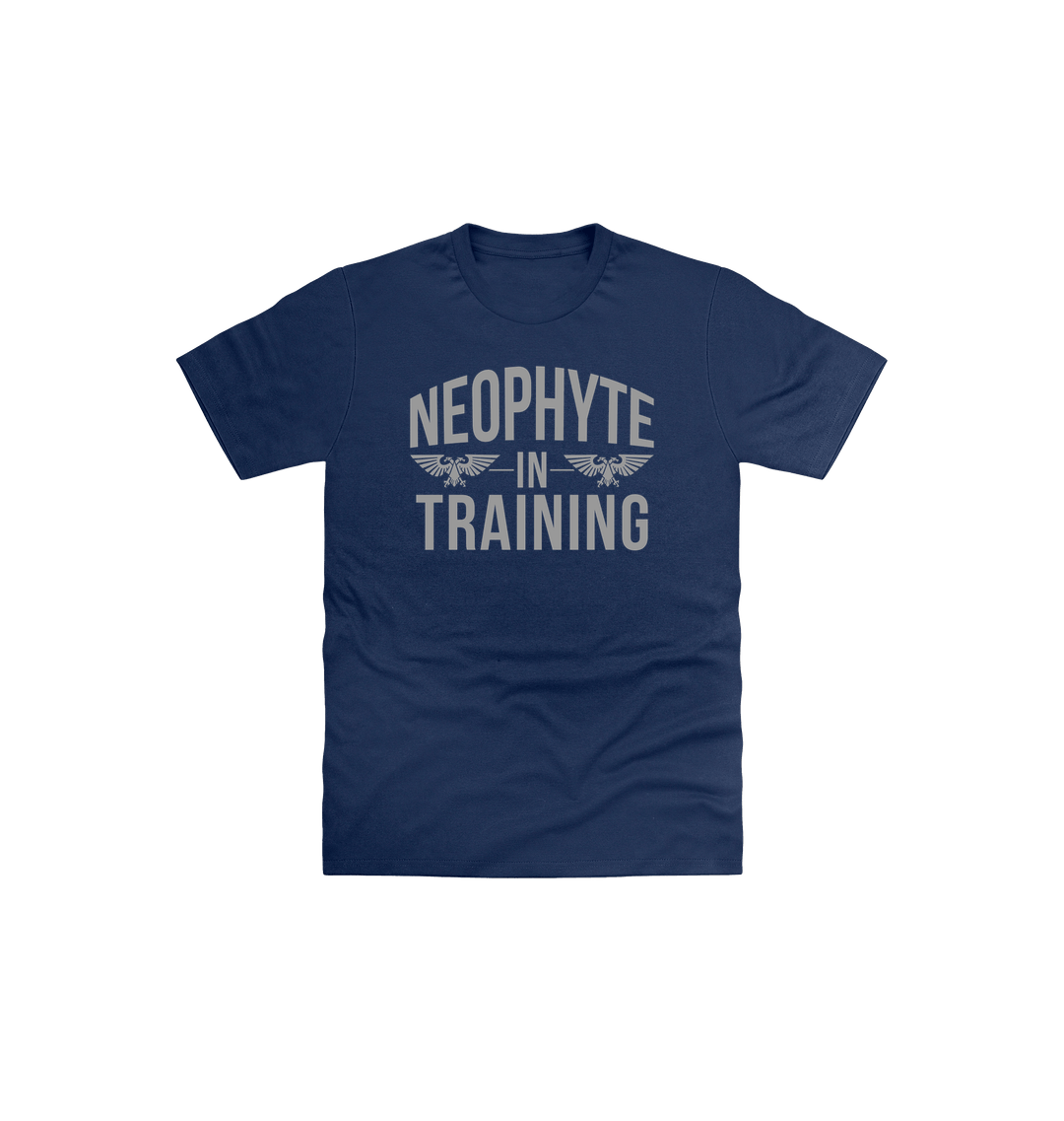 Navy Printed Kids T-Shirt