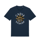 French Navy Printed T-shirt