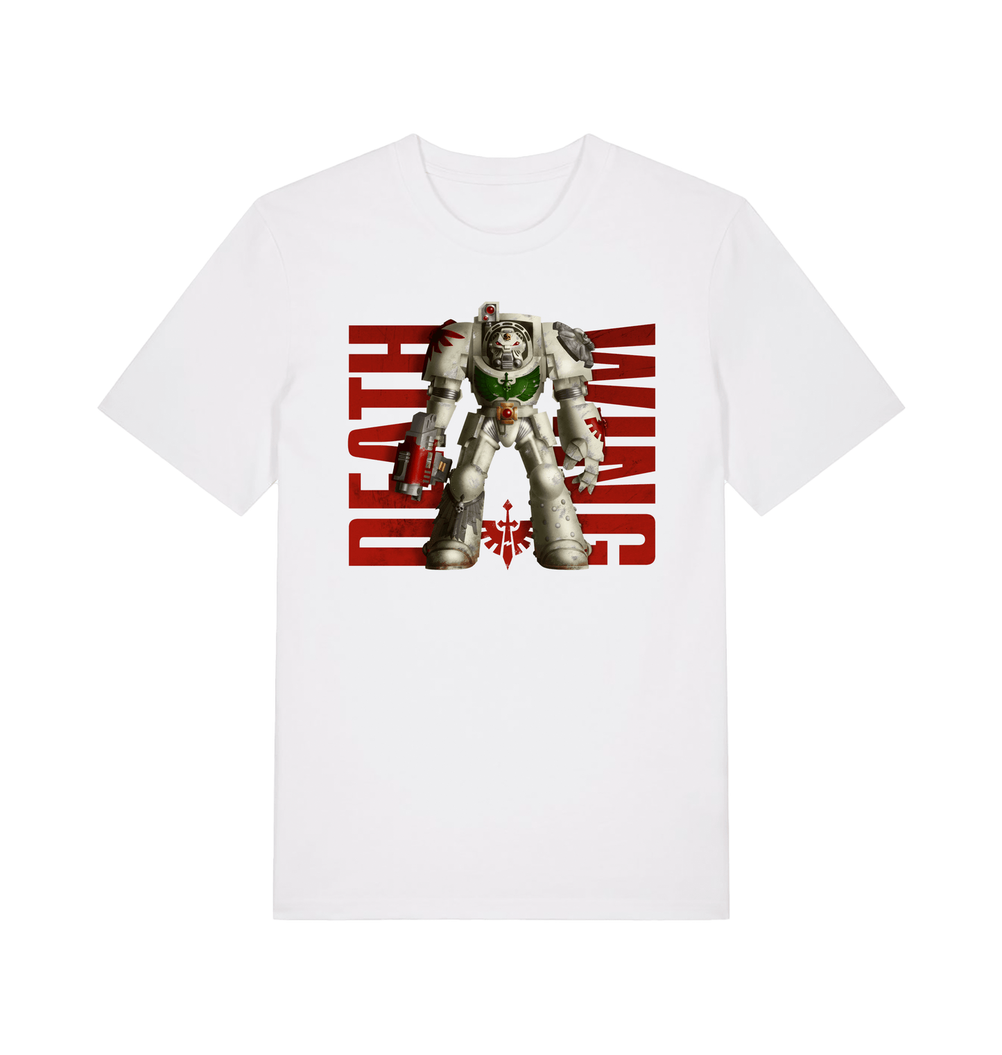 White Printed T-shirt Front