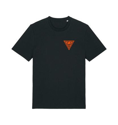 Black Printed T-shirt Front