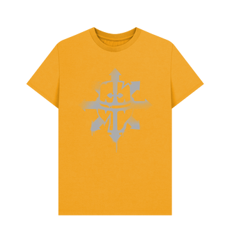 Mustard Chaos Knights Graffiti Insignia T Shirt