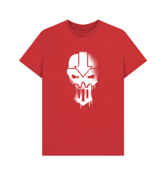 Red Iron Warriors Graffiti Insignia T Shirt