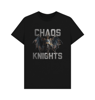 Black Chaos Knights Artwork T-Shirt