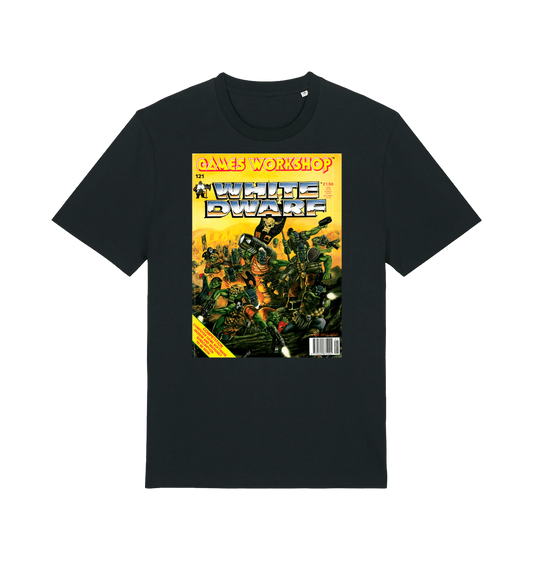 Black Printed T-shirt Front