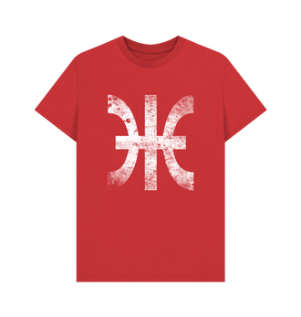 Red Harlequins Battleworn Insignia T Shirt