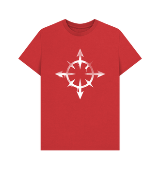 Red Chaos Daemons Graffiti Insignia T Shirt