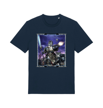 French Navy Printed T-shirt
