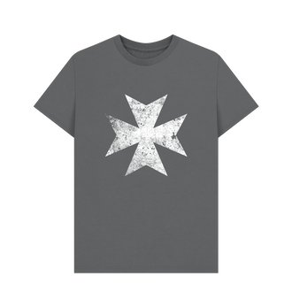 Slate Grey Black Templars Battleworn Insignia T Shirt