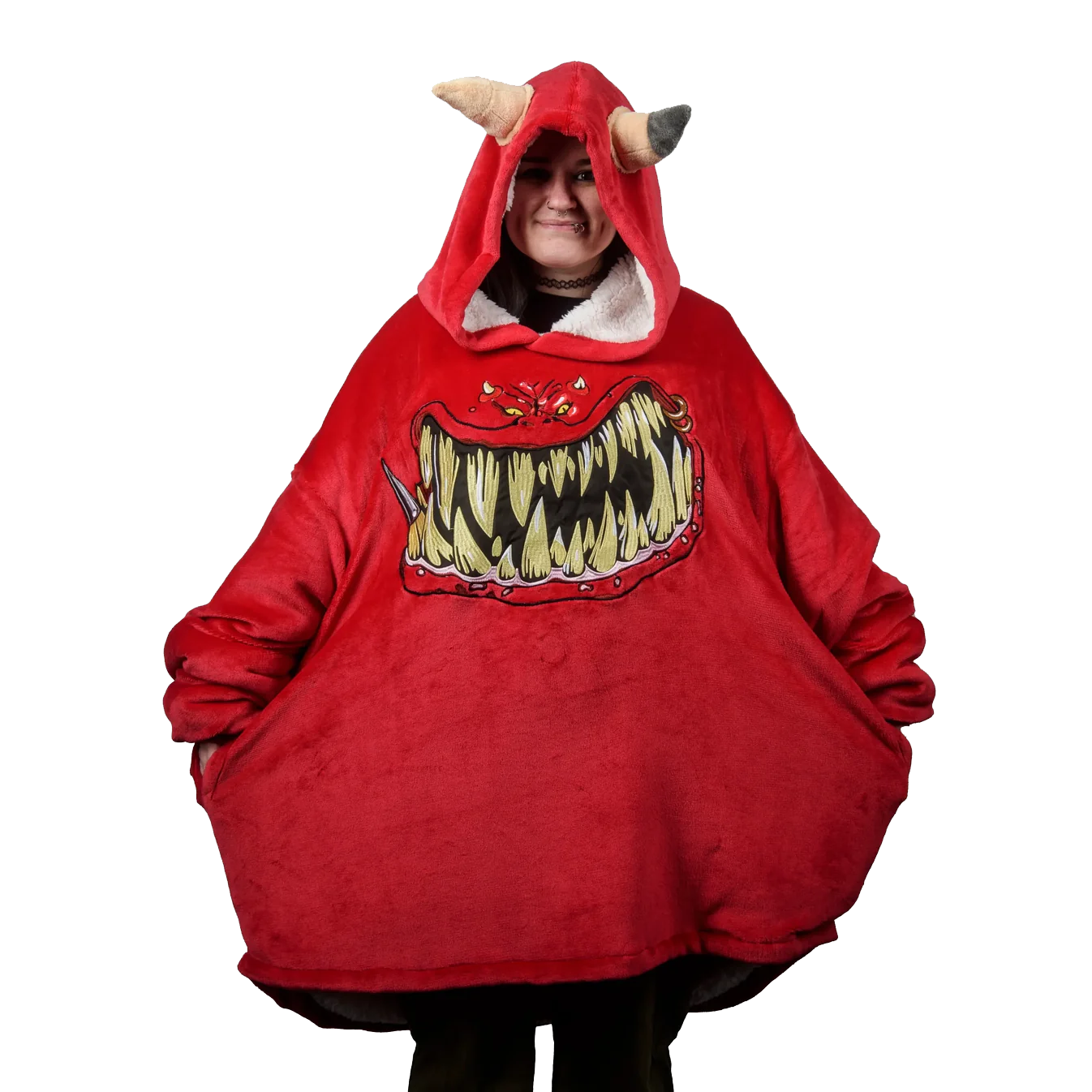 Warhammer 40,000: Red Squig Hooded Blanket