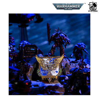 Starforged Warhammer 40,000 Roboute Guilliman Indomitus Crusade Campaign Pin Badge