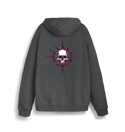 Anthracite Printed Sweater Back