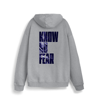 Heather Grey Printed Sweater Back