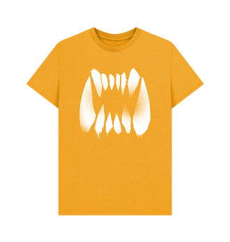 Mustard Destruction Graffiti Insignia T Shirt