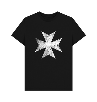 Black Black Templars Battleworn Insignia T Shirt