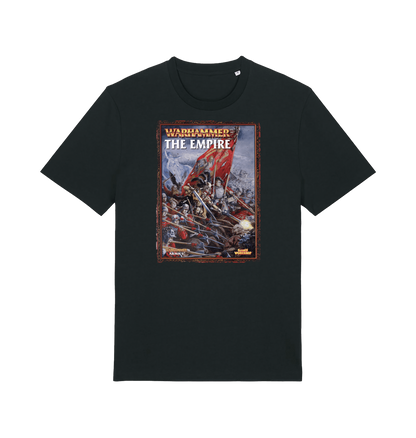 Black Printed T-shirt Front