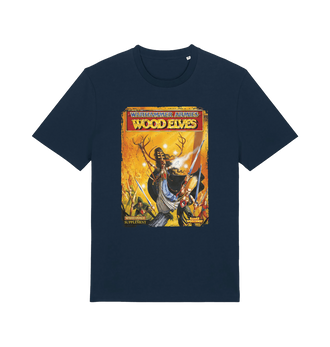 French Navy Printed T-shirt