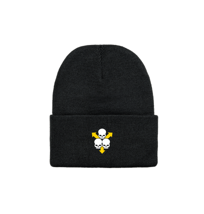 Black Beanie Front