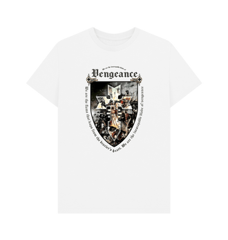 White Black Templars: Icon Shield T Shirt