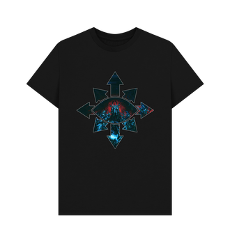 Black Chaos Space Marines Eye of Chaos T Shirt