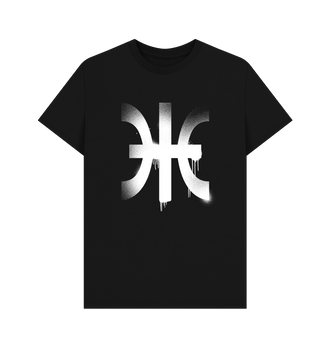 Black Harlequins Graffiti Insignia T Shirt