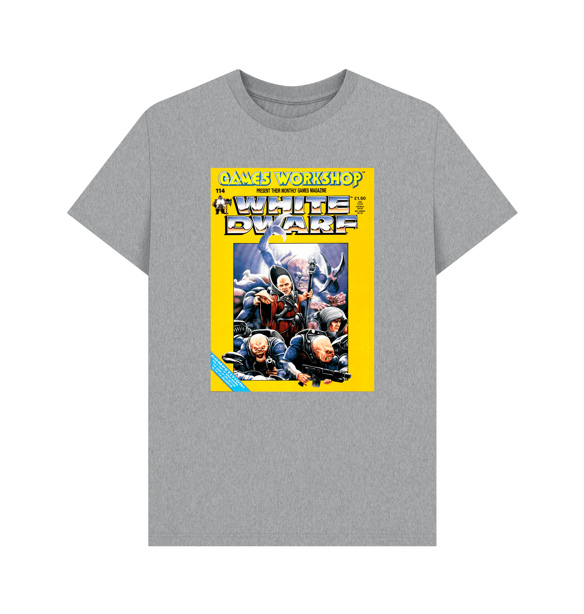Athletic Grey White Dwarf Issue 114 T Shirt
