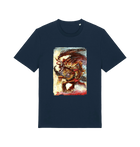French Navy Printed T-shirt