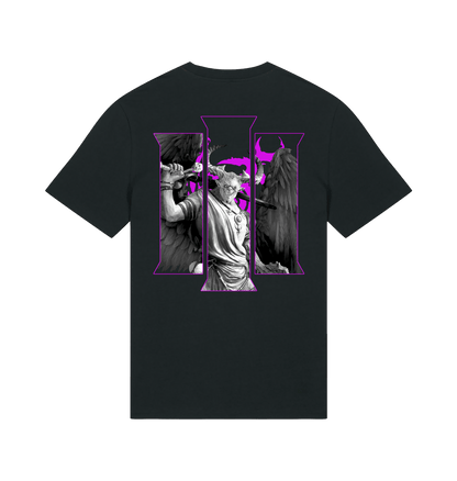 Black Printed T-shirt Back