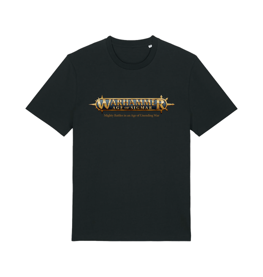 Black Printed T-shirt Front