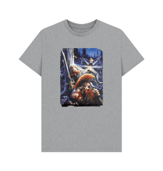 Athletic Grey Gotrek & Felix: Trollslayer T Shirt