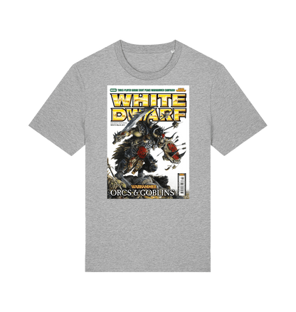 Heather Grey Printed T-shirt Front