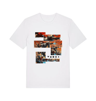 White Printed T-shirt