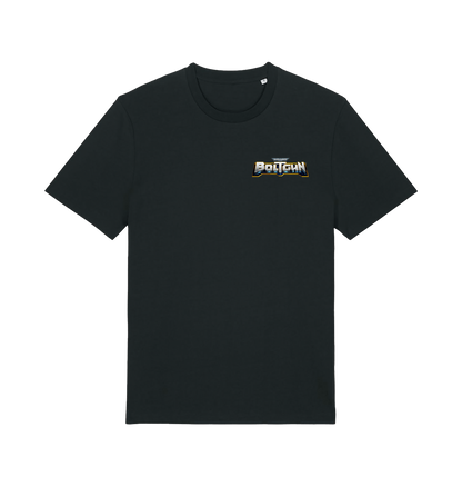 Black Printed T-shirt Front