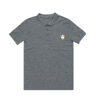 Heather Grey Death Guard Polo Shirt