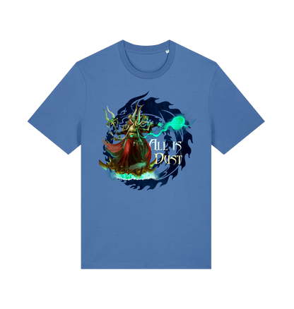 Bright Blue Printed T-shirt Front