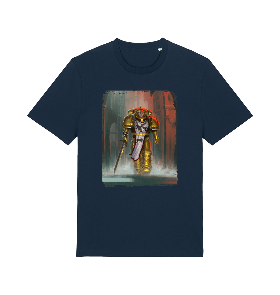 French Navy Printed T-shirt Front