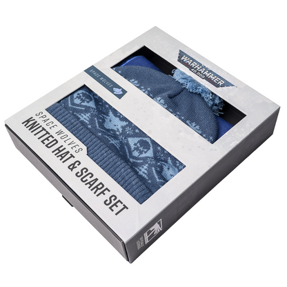 Warhammer 40,000: Space Wolves Hat and Scarf Set