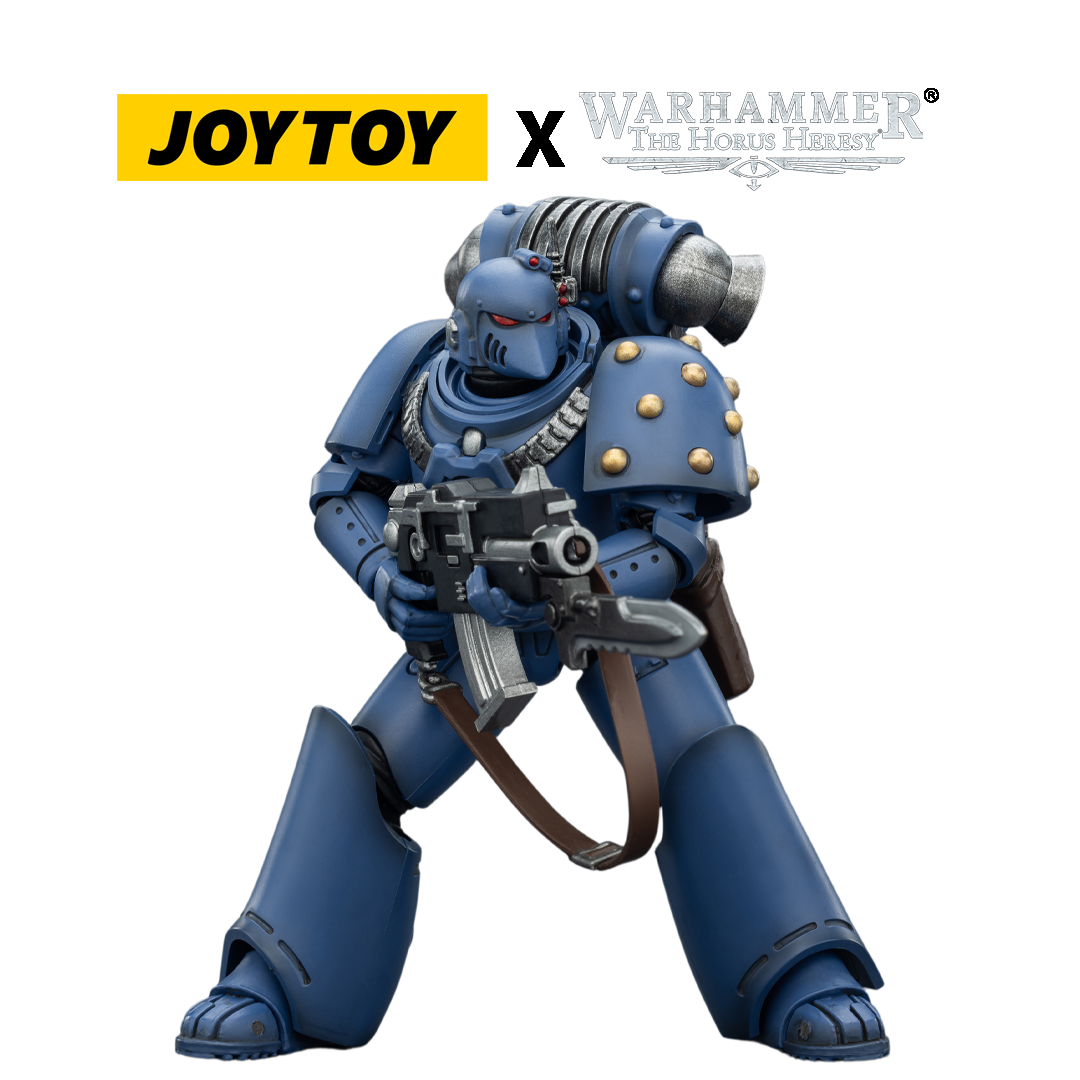 JoyToy Warhammer The Horus Heresy Action Figure - Ultramarines, MKVI Legionary (1/18 Scale) Preorder