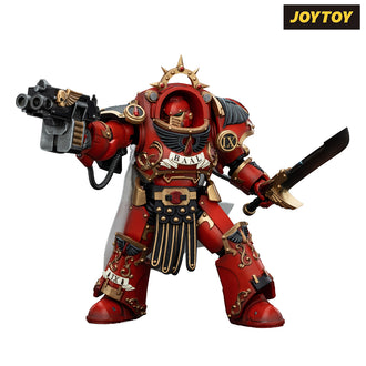 JoyToy Warhammer The Horus Heresy Action Figure - Blood Angels, Legion Praetor with Tartaros Terminator Armour (1/18 Scale) Preorder