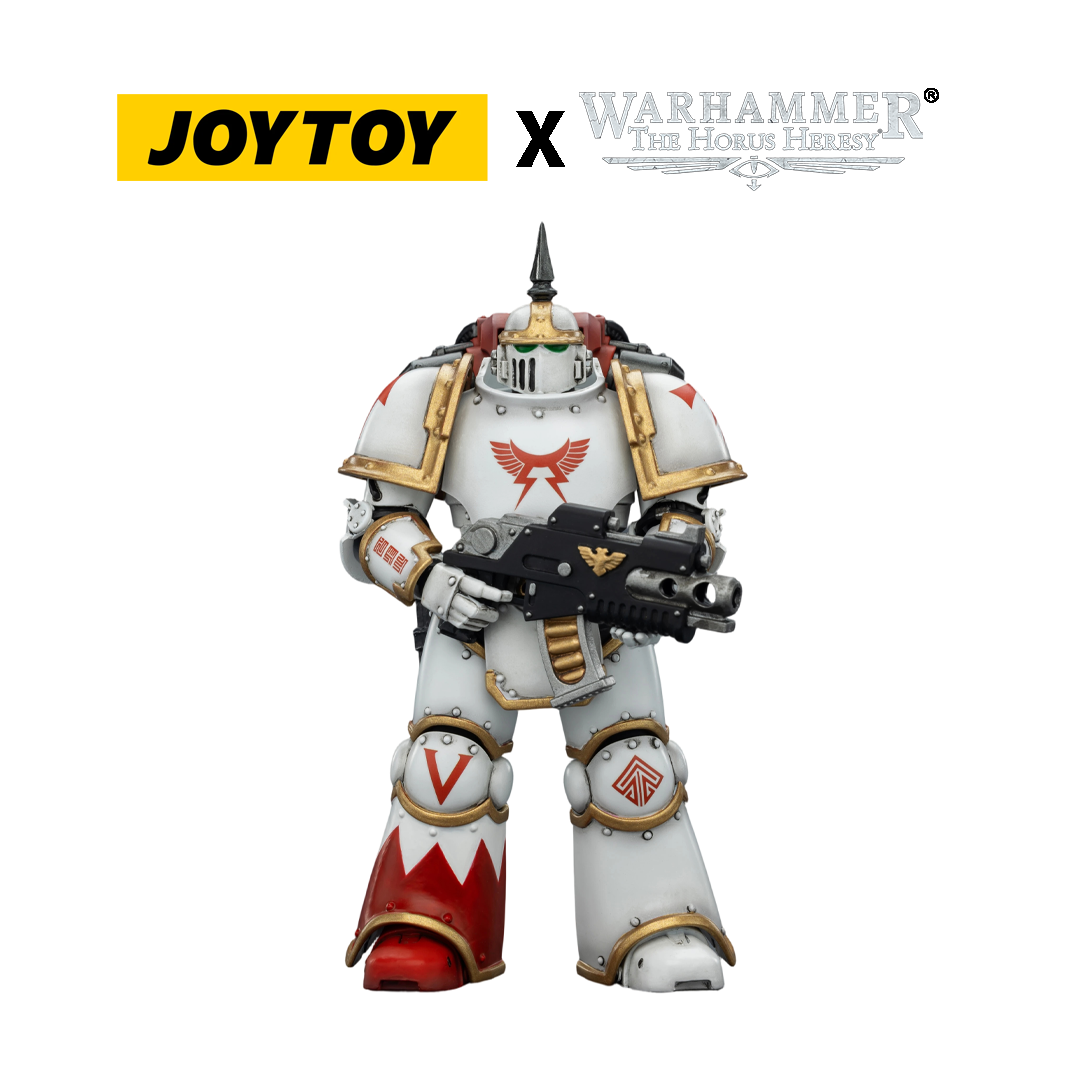 JoyToy Warhammer The Horus Heresy Action Figure - White Scars, MKIII Tactical Legionary (1/18 Scale) Preorder