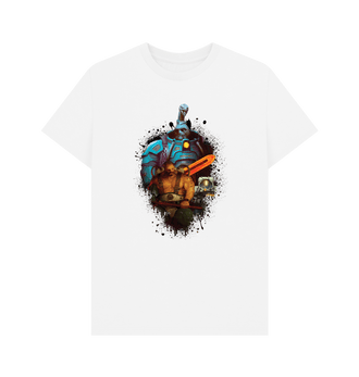 White Leagues of Votann Paint Splat T Shirt