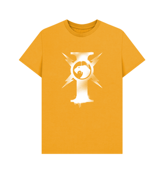 Mustard Adeptus Custodes Graffiti Insignia T Shirt