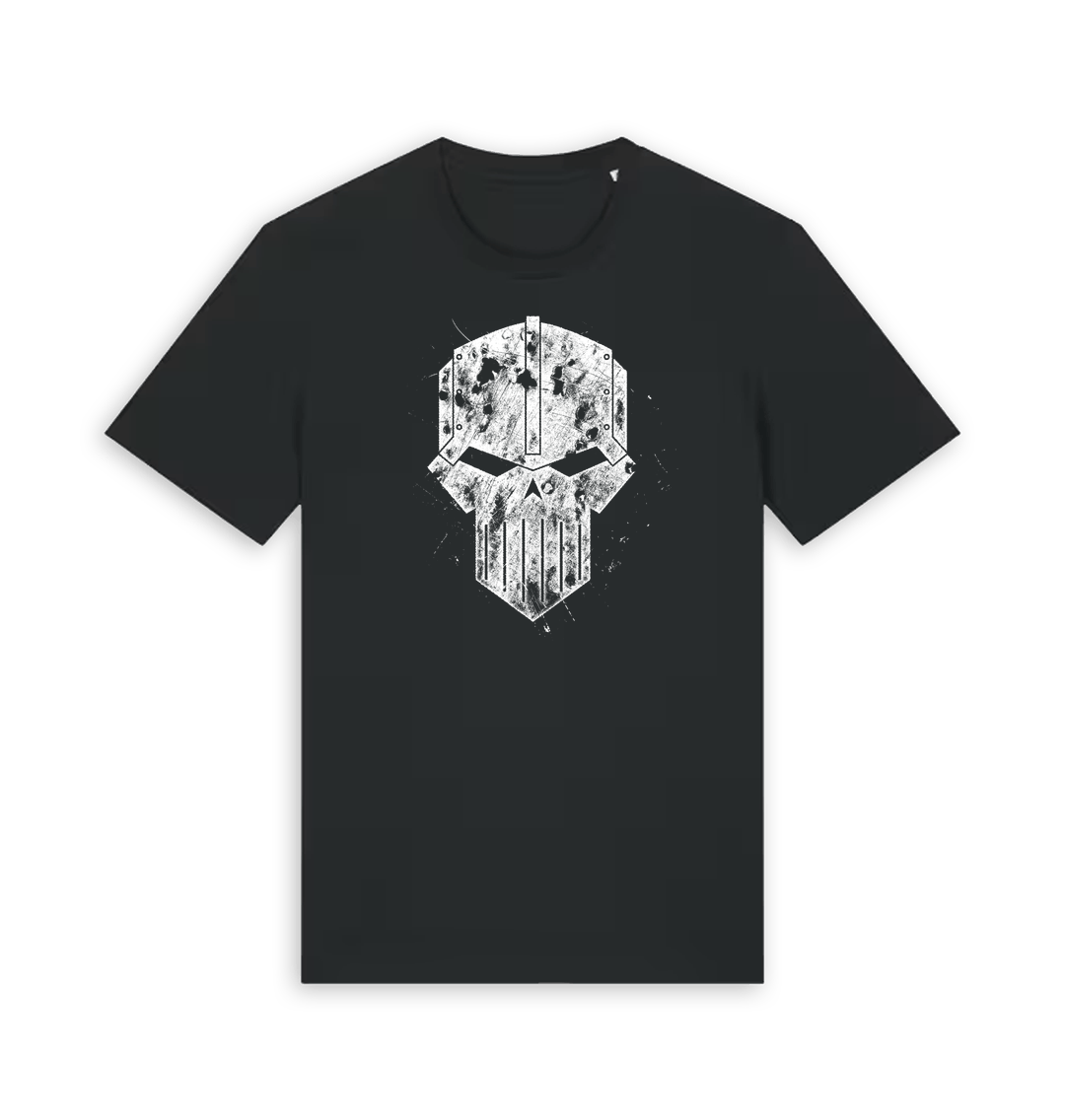 Black Printed T-shirt Front