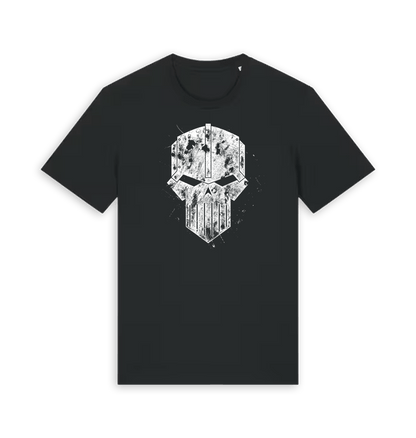 Black Printed T-shirt Front