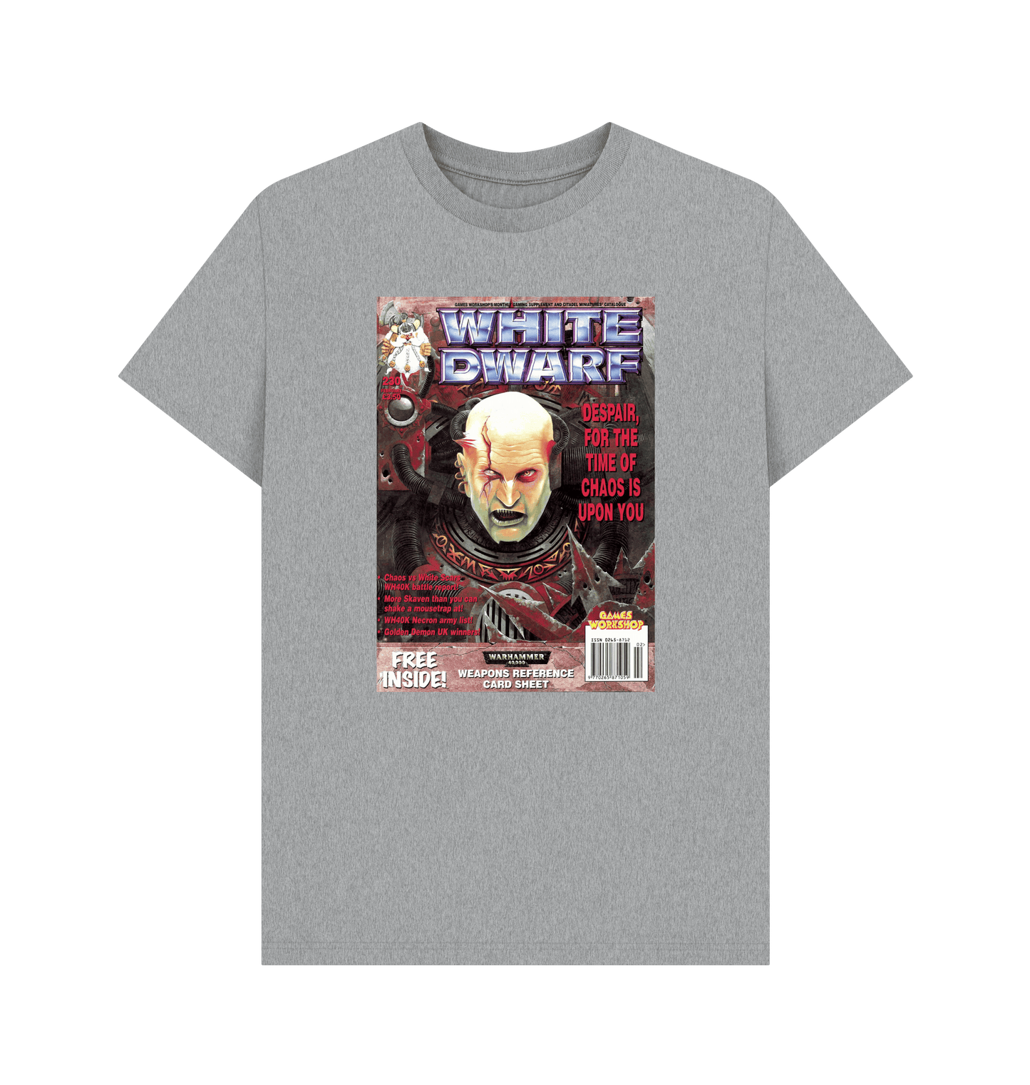 Athletic Grey White Dwarf Issue 230 T Shirt