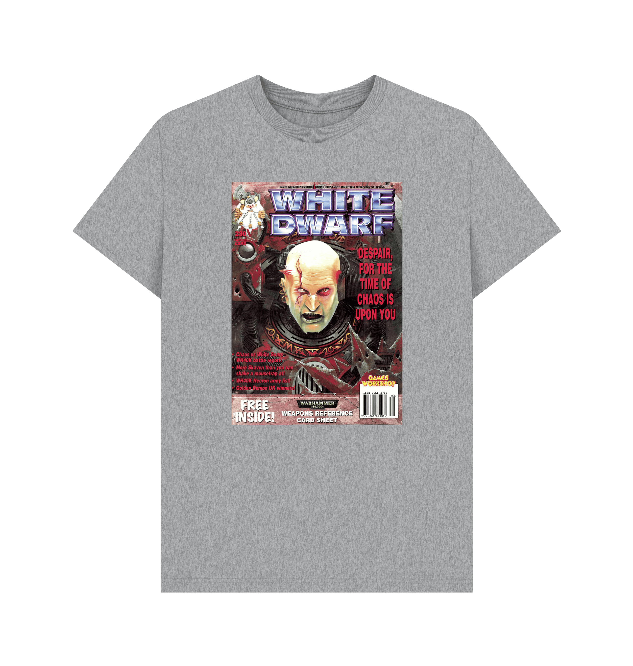 Athletic Grey White Dwarf Issue 230 T Shirt