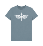 Stone Blue Space Marines Battleworn Insignia T Shirt