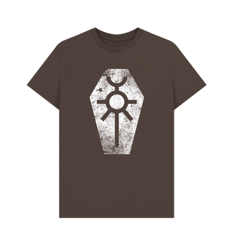 Chocolate Necrons Battleworn Insignia T Shirt