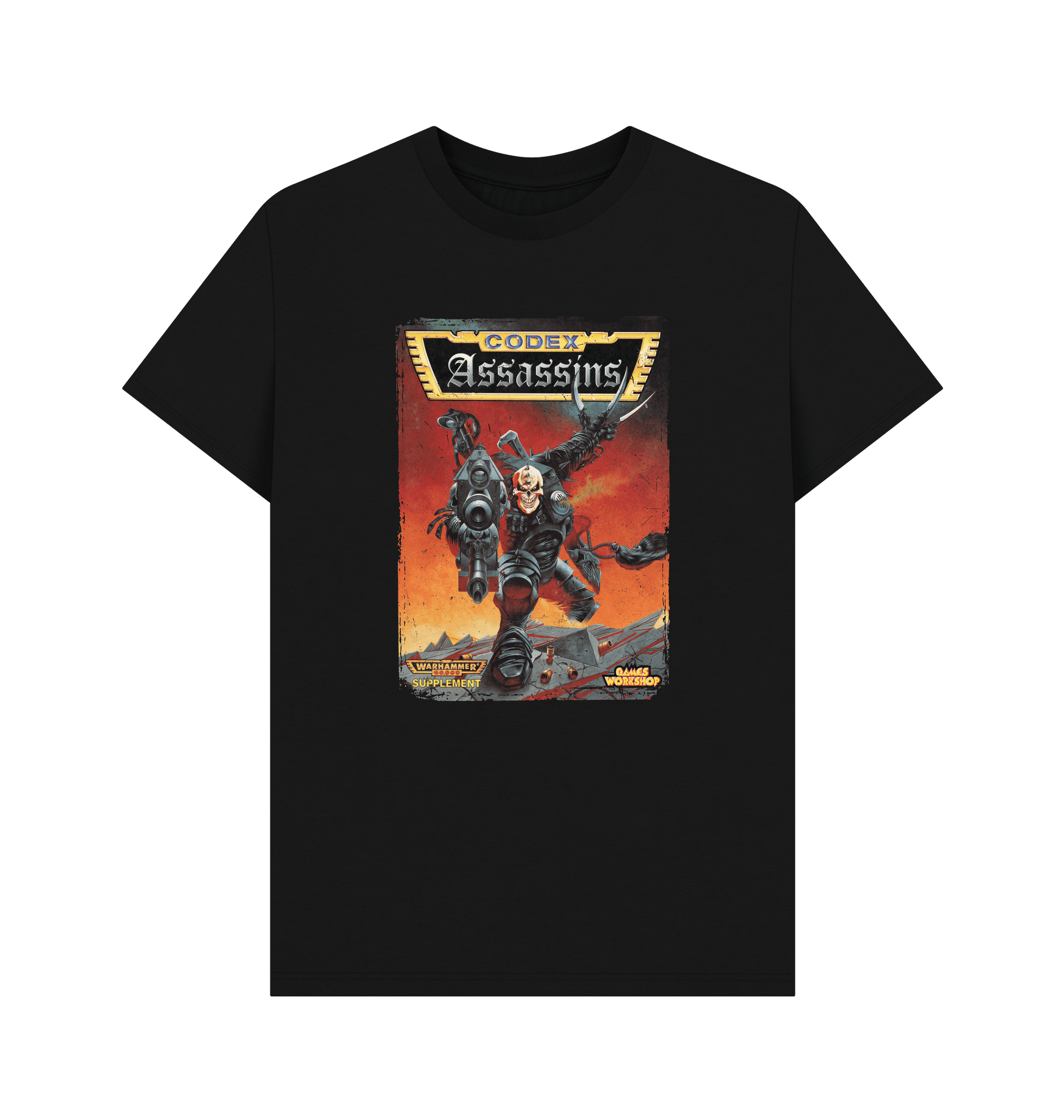 Black Warhammer 40,000 2nd Edition: Codex Assassins T Shirt